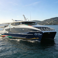 Grandsea AL-3200, catamaran de passagers en aluminium de 106 pieds, 300 places, bateau ferry à grande vitesse, moteur diesel, à vendre