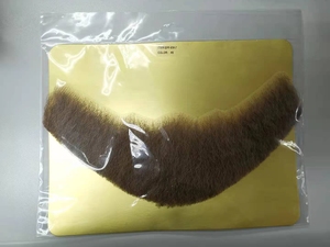Novelties Halloween Human Cosplay Masquerade Party Handmade High Quality Costume False Pirate Beard <strong>Fake</strong> <strong>Moustache</strong> - Product Image 5