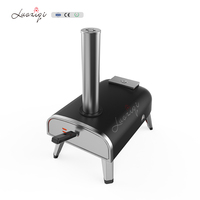 Usine pizza BBQ four charbon de bois grill mini portable ouvert barbecue armoire four chauffage rapide extérieur grill cuisine intégrée
