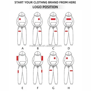 Ensemble de survêtement personnalisé pour homme : sweat à capuche et pantalon de jogging amples et épais, deux pièces - Product Image 6