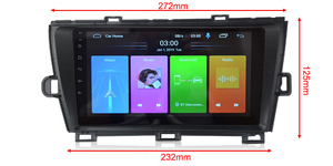 Venta al por mayor para el Toyota <span class=keywords><strong>Prius</strong></span> 09-13 android auto <span class=keywords><strong>de</strong></span> carro <span class=keywords><strong>de</strong></span> navegación GPS multimedia dvd carplay player stereo radio - Product Image 6