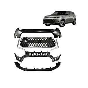 Kit de pare-chocs avant de rechange pour <span class=keywords><strong>KIA</strong></span> <span class=keywords><strong>Soul</strong></span> 2023 2024 2025 – Ensemble de pare-chocs en plastique PP durable, modèle restylé, pièces de réparation de carrosserie - Product Image 1