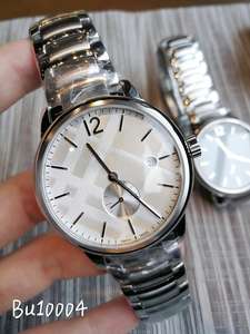 Nuevo Reloj de Cuarzo de Moda para Parejas, Diseño Sencillo y Elegante con Esfera de 40mm, Caja de Aleación, Ventana de Cristal y Pantalla de Agujas - Product Image 1