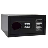 Casier électronique numérique en métal Coffre-fort motorisé pour chambre d'hôtel Serrure numérique électronique pour la sécurité à domicile Coffre-fort pour ordinateur portable pour hôtels