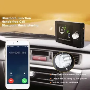 Âm Thanh Kỹ Thuật Số Phát Sóng Stereo 2.8Inch LCD Màn Hình Màu Xe Đài Phát Thanh MP3 Máy Nghe Nhạc FM Transmitter Dab Đài Phát Thanh Receiver Bt Rảnh Tay-Miễn Phí - Product Image 6