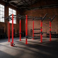 Rack d'entraînement complet CF fourni par le fabricant, échelle d'escalade en acier, rack à squats, barre de traction, équipement d'entraînement multifonctionnel pour la salle de sport