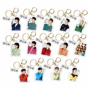 2024 nuevo estilo Corea Top KPOP Idol Boys Jimin <span class=keywords><strong>Kim</strong></span> <span class=keywords><strong>Tae</strong></span> <span class=keywords><strong>Hyung</strong></span> acrílico llavero regalos Kpop Idol fans Club reunión regalo de negocios - Product Image 4