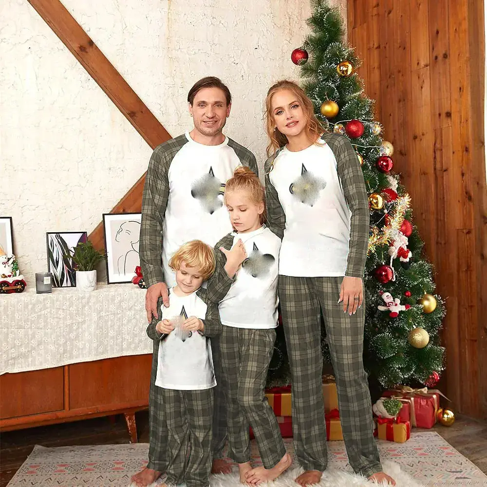 Christmas Pijamas Kids Baby Custom Football saint Steeler Xmas Christmas Pajamas Matching Family Christmas Pajamas