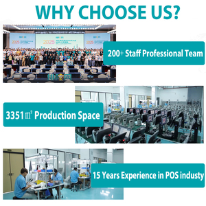 Sistema POS Blanco, Caja Registradora Eficiente Para Gestión Empresarial, Terminal POS con Pantalla Táctil de Windows, Impresora, Sistema POS Todo en Uno - Product Image 6