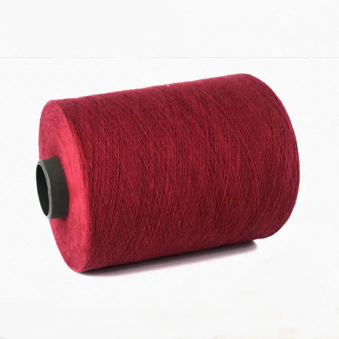 Merceried Small Cone Natural Eco-friendly 100% Cotton Yarn Raw White Sewing Thread Yarn