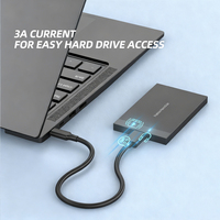 Câble USB-C vers USB 3.0 Micro B haute vitesse, prend en charge 5 Gbps pour disque dur externe Seagate WD Toshiba, câble USB 3.0 Micro B