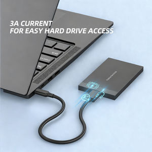 <span class=keywords><strong>Cable</strong></span> USB-C a USB 3.0 Micro B <span class=keywords><strong>de</strong></span> Alta Velocidad, Compatible con 5 Gbps para <span class=keywords><strong>Disco</strong></span> <span class=keywords><strong>Duro</strong></span> Externo Seagate WD <span class=keywords><strong>Toshiba</strong></span>, <span class=keywords><strong>Cable</strong></span> USB 3.0 Micro B - Product Image 6