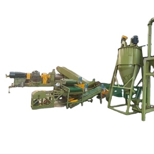 Trituradora <span class=keywords><strong>de</strong></span> Doble Rodillo <span class=keywords><strong>de</strong></span> Caucho Industrial XKP, Accionada por Motor, para Reciclaje <span class=keywords><strong>de</strong></span> <span class=keywords><strong>Neumáticos</strong></span>, Procesamiento <span class=keywords><strong>de</strong></span> <span class=keywords><strong>Neumáticos</strong></span> Usados, Polvo <span class=keywords><strong>de</strong></span> Caucho Fino - Product Image 1