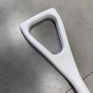 Pelle <span class=keywords><strong>à</strong></span> <span class=keywords><strong>neige</strong></span> carrée en plastique avec lame en PP, manche en bois dur, poignée en D de qualité industrielle, design moderne, pour l'agriculture et le jardinage - Product Image 4