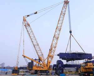 Grue à flèche articulée sur chenilles lourde de 350 tonnes QUY350 de fabrication chinoise à vendre - Product Image 5