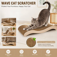 Lit pour chat anti-chute, griffoir en bois massif, jouet pour chat, chaise longue intégrée résistante à l'humidité, tapis en sisal, source transfrontalière