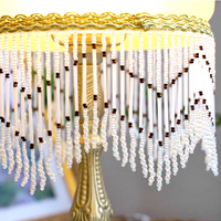Veilleuse ambiante de lampe de poire de Style crème française pour l'étude de chevet de chambre salon contrôle tactile corps de verre de charge alimentation ca