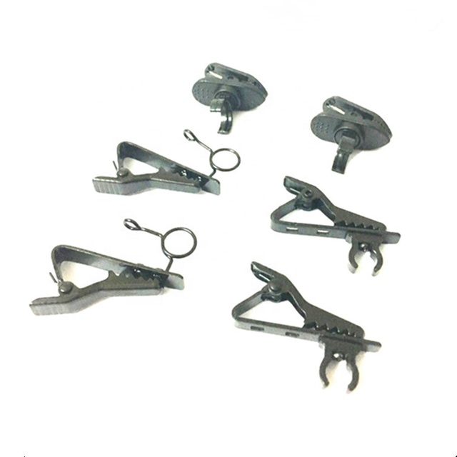 Lavalier Lapel Microphone Metal Clip Mic Collar Shirt Clip Price