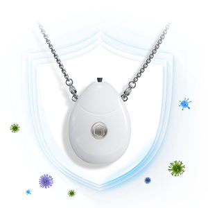 <span class=keywords><strong>Mini</strong></span> purificateur <span class=keywords><strong>d</strong></span>'<span class=keywords><strong>air</strong></span> rechargeable portable pendentif coloré conception de collier <span class=keywords><strong>d</strong></span>ésodorisant de voiture personnel en plastique durable - Product Image 1