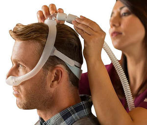 Adaptateur de tube pour masque CPAP, accessoires pour masque nasal en plastique, coude et connecteur de tube courbé pour <span class=keywords><strong>appareil</strong></span> anti-ronflement - Product Image 6