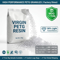 Filament 3D en résine PETG de qualité supérieure, granulés vierges de copolyester pour impression 3D FDM haute résistance et prototypage