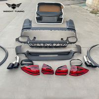 2011-2014 kits arrière led feux arrière porte arrière pare-chocs de voiture kit de carrosserie pour Porsche Cayenne 958.1 mise à niveau vers 958.2 kit de carrosserie