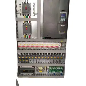 Özelleştirilmiş ürünler otomasyon dağıtım panosu kutu elektrik paneli kurulu elektrikli ekipmanlar Plc elektrik kontrol paneli