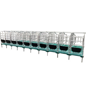 Box di gestazione personalizzato <span class=keywords><strong>per</strong></span> scrofe con mangiatoia, zincato a caldo, resistente, con barra di delimitazione e posizionamento <span class=keywords><strong>per</strong></span> attrezzature <span class=keywords><strong>per</strong></span> allevamenti suini - Vendita all'ingrosso - Product Image 6