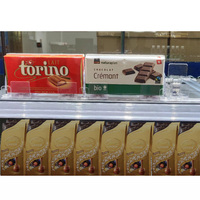 Étagère à chocolat poussoir supermarché Snack biscuits poussoir plateau étagère à ressort poussoir pour cigarette