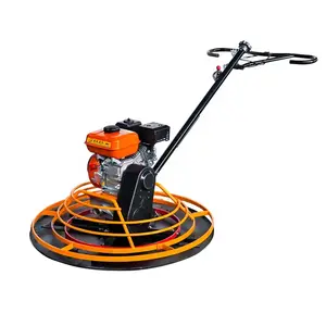 small concrete road polishing machine gasoline hand-push road leveling machine ground grinding machine