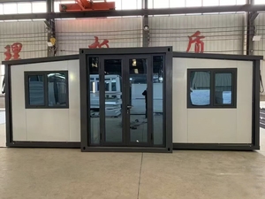 2025 Sản Phẩm Mới 20/40 Chân Đôi Cánh Mở Rộng Di Động Nhà Thép Gấp Hộp Hoạt Động Phòng - Product Image 2