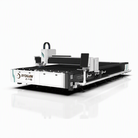 Machine de découpe laser à fibre multifonctionnelle haute vitesse et robuste pour tôles et tubes métalliques