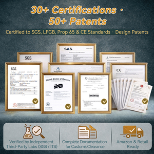 كوب زجاجي مضلع سعة 325 مل و500 مل، خالٍ من الرصاص، عالي الشفافية، عصري، آمن للغسل في غسالة الأطباق، أدوات شرب مستدامة للعصير والكوكتيلات - Product Image 4