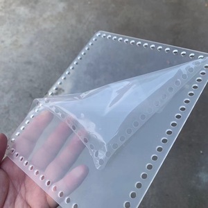 Cesta Redonda de Acrílico con Fondo de 5-22 cm, Láminas de Plástico para Bordado y Manualidades con Hilo - Product Image 1