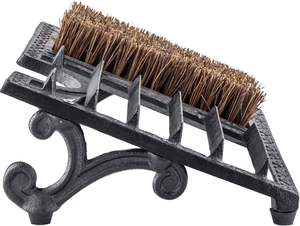 Brosse gratte-bottes d'<span class=keywords><strong>extérieur</strong></span>, brosse de nettoyage robuste pour bottes avec design incliné, gratte-bottes rustiques vintage avec brosses - Product Image 1