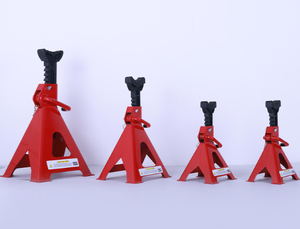 Béquilles de levage professionnelles robustes de 6 tonnes pour véhicules, béquilles d'essieu de type broche à hauteur réglable pour automobiles - Product Image 2