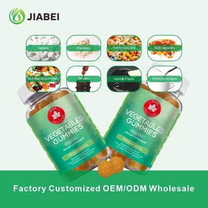 Suplementos de fibra dietética de gomitas de verduras OEM, vitaminas para la salud intestinal para adultos en forma de dosificación, vitaminas personalizables, gomitas - Product Image 6