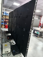 Tourniquet pliant 1280x1920mm pour passage de personnes, usage en concours, hôpitaux et zones d'accueil