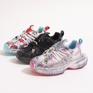 2025 printemps nouvelles chaussures pour femmes Torre semelle épaisse Couple hommes et femmes rétro Sneaker Paris sangle - Product Image 2