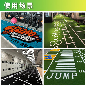 Tapetes de Césped Artificial con Patrones Personalizados de 4.0m de Ancho, Superficie Antideslizante para Entrenamiento Físico en Gimnasio - Product Image 4