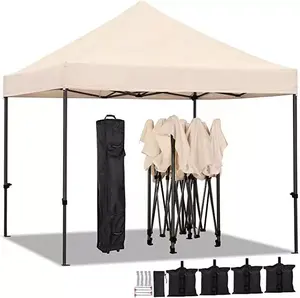 خيمة المعرض التجاري 10x10ft المنبثقة خيمة متينة ومتعددة الاستخدامات