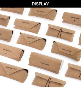 Популярный экологически чистый мягкий Чехол для очков из пробкового материала, футляр для солнцезащитных очков, упаковка с индивидуальным логотипом - Product Image 6