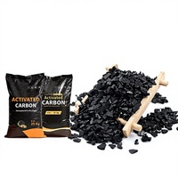 Charbon actif granulaire à base de coque de noix de coco