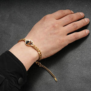 Pulsera de Acero Inoxidable con Foto Personalizada Uionen, Pulsera Termosensible Activada por Temperatura - Product Image 3