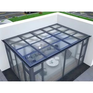 <span class=keywords><strong>Casa</strong></span> del Patio Anti-corrosione e impermeabile con vetro temperato per la stanza del terrazzo del cortile del giardino scelta popolare - Product Image 3