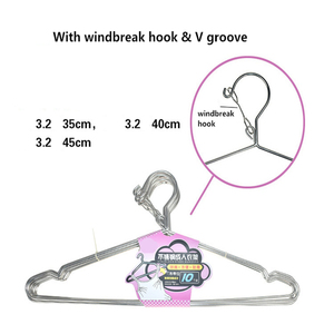 <span class=keywords><strong>Pas</strong></span> <span class=keywords><strong>cher</strong></span> prix en acier inoxydable porte-vêtements en gros adultes enfants antidérapant en métal porte-vêtements séchage <span class=keywords><strong>cintre</strong></span> - Product Image 5