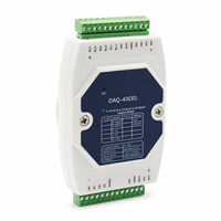 Modul IO DAQ Modbus RTU RS485 Multifungsi 4CH Input Analog Single-Ended, 4CH Wet DI, 4CH Output Relay