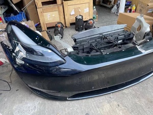Originale usato per il modello Tesla <span class=keywords><strong>3</strong></span> <span class=keywords><strong>S</strong></span> Y kit carrozzeria paraurti anteriore auto che circonda la barra anteriore posteriore ruota sopracciglio lato gonna cofano - Product Image 3