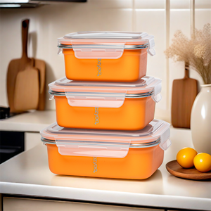 Fiambrera Bento de venta directa de fábrica, fiambrera de acero inoxidable para adultos - Product Image 2