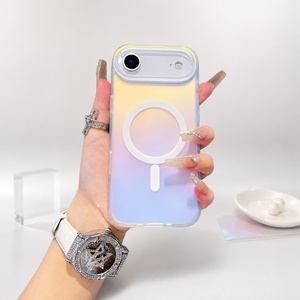 เคสโทรศัพท์ไล่เฉดสีหรูหรา วัสดุ PC แบบแม่เหล็ก สำหรับ iPhone - Product Image 5